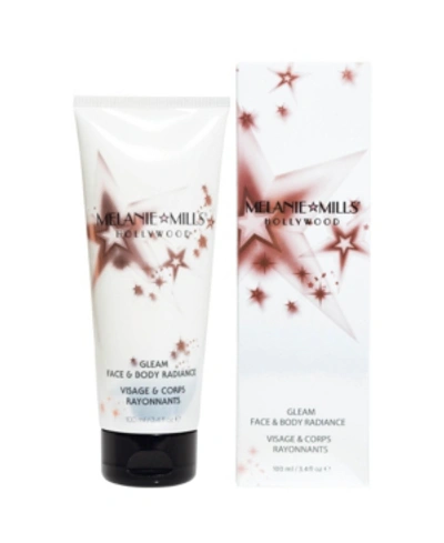 Shop Melanie Mills Hollywood Gleam Face And Body Radiance All In One Makeup, Moisturizer And Glow, 3.4 oz In Opalescence