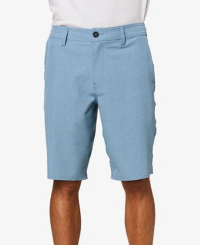 Shop O'neill Men's Reserve Heather 21 Shorts In Blue Shadow