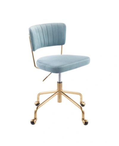Shop Lumisource Tania Task Chair In Light Blue