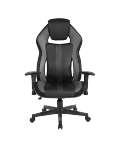 Shop Osp Home Furnishings Boa Gaming Chair In Gray