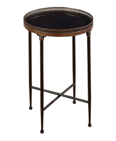 Rosemary Lane Traditional Accent Table In Black