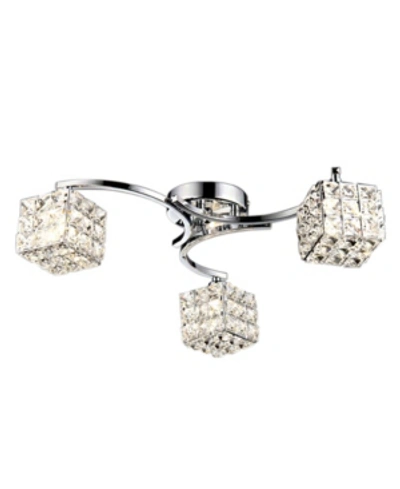 Home Accessories Liel 5" 3-light Indoor Pendant Lamp With Light Kit In Chrome