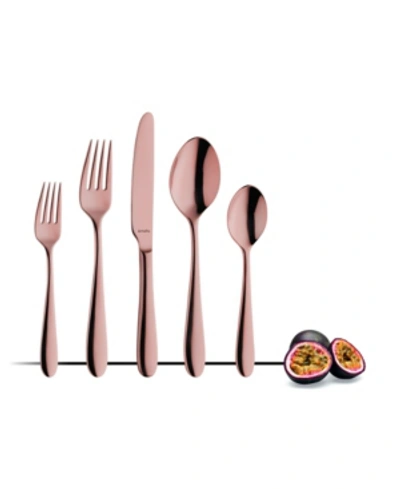 Shop Amefa Oxford 5 Piece Flatware Set In Copper