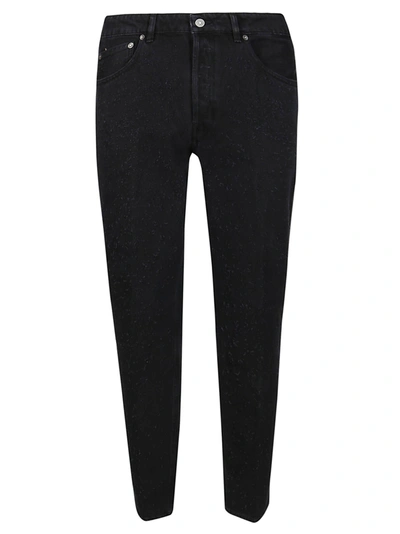 Shop Golden Goose Deluxe Brand Straight Leg Jeans In Black