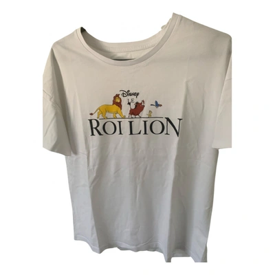 Pre-owned Disney T-shirt In White