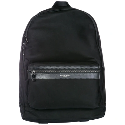 Shop Michael Kors Kent Logo Backpack In Black