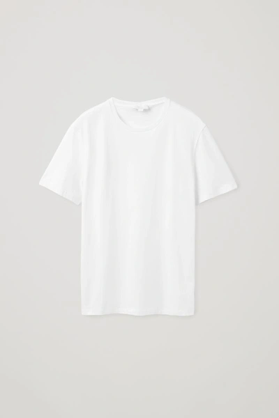 Shop Cos The Extra Fine T-shirt In White