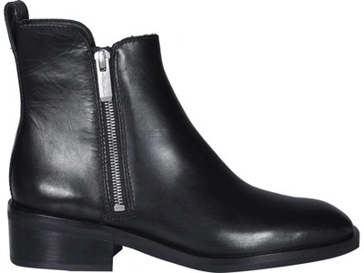Shop 3.1 Phillip Lim / フィリップ リム 3.1 Phillip Lim Alexa Zipped Ankle Boots In Black