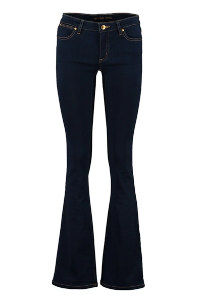 Shop Michael Michael Kors Izzy Bootcut Jeans In Blue