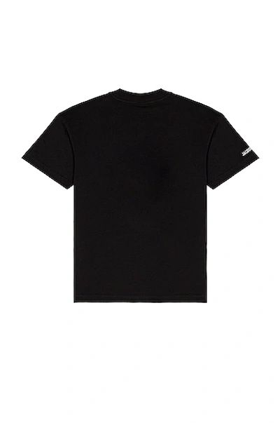 Shop Jacquemus Le T-shirt Toutou In Print Black