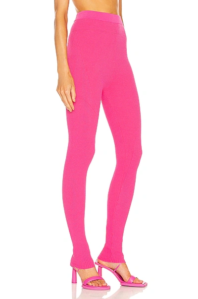 Shop Jacquemus Le Legging Arancia In Pink