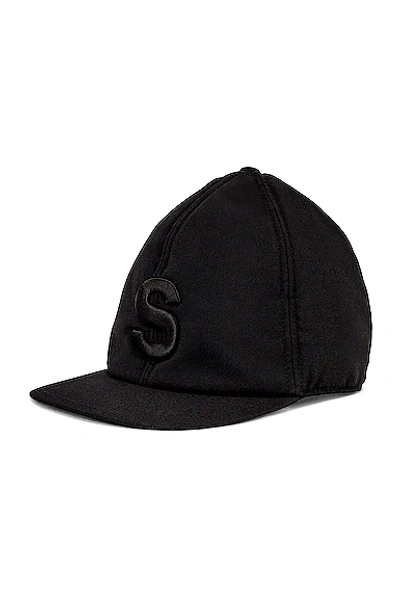 Shop Sacai Suiting Mountain S Cap In Black