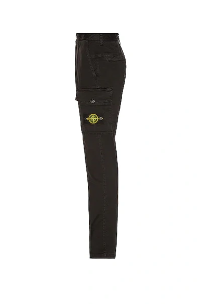 Shop Stone Island Pants In Black