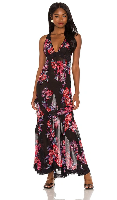 Shop Free People Stay Awhile Maxi Dress In Black