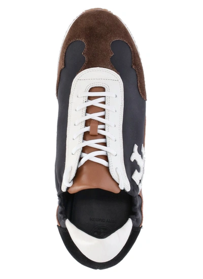 Shop Tory Burch Sneakers In Perfect Black/new Ivory/perfec
