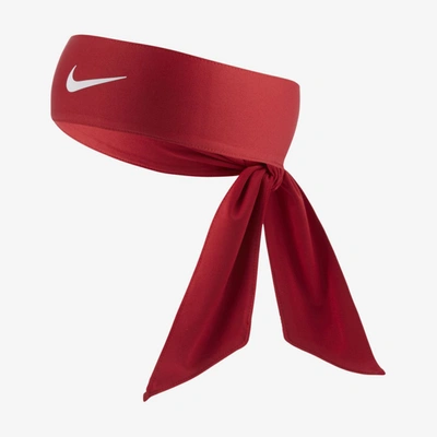 Shop Nike Women's Dri-fit Head Tie In Red