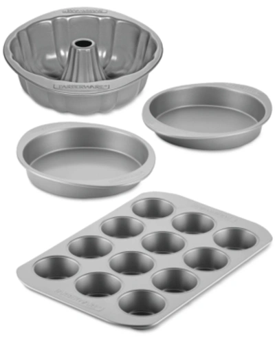 Shop Farberware 4-pc. Nonstick Bakeware Set In Gray