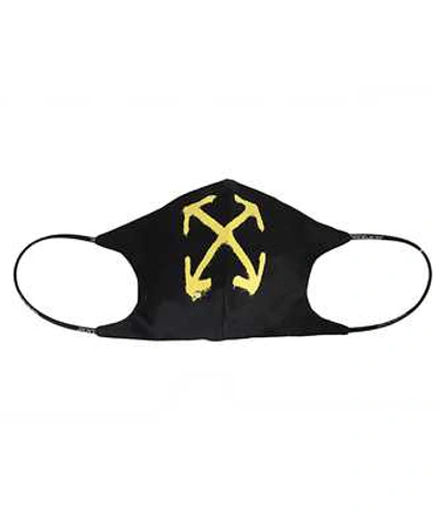Shop Off-white Spray Arrow Simple Mask In Black