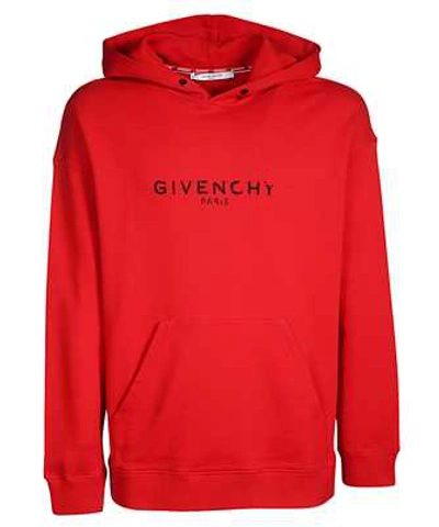 Givenchy Paris Logo Hoodie In Red | ModeSens