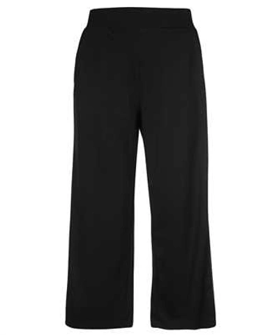 Shop Karl Lagerfeld Double Jersey Tape Trousers In Black