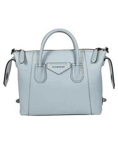 Shop Givenchy Small Antigona Soft Bag In Blue