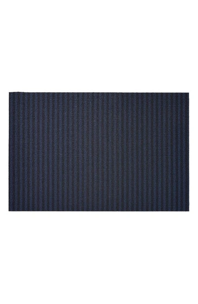 Shop Chilewich Breton Stripe Door Mat In Blueberry