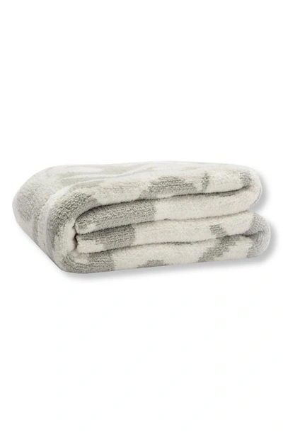 Shop Sunday Citizen Casablanca Throw In Cloud Grey - Off White