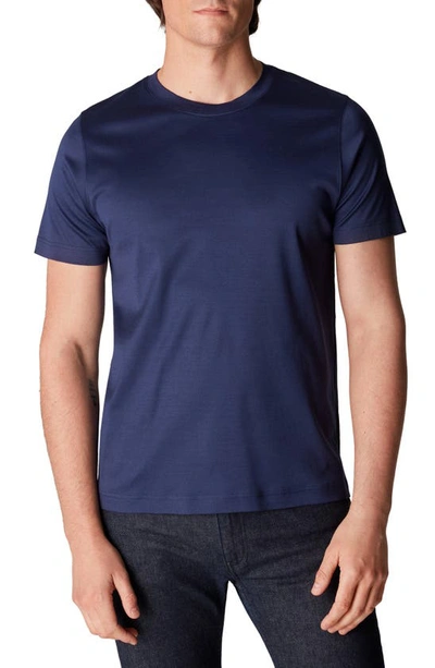 Shop Eton Jersey T-shirt In Blue