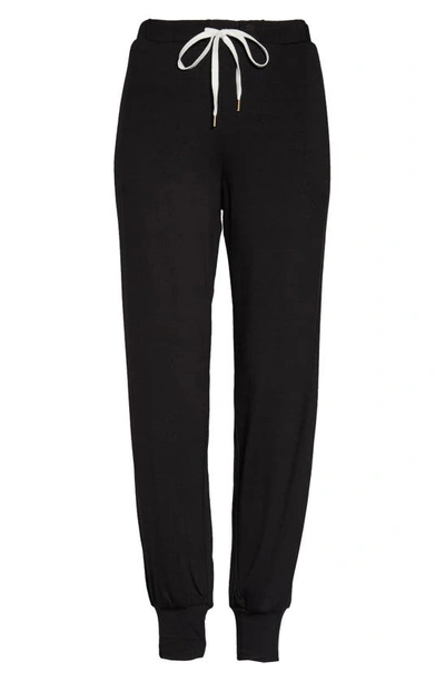 Honeydew Intimates Kickin' It French Terry Knit Jogger Pants In Black