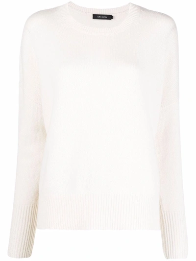 Lisa Yang Milla Crew-neck Knitted Jumper In Nude