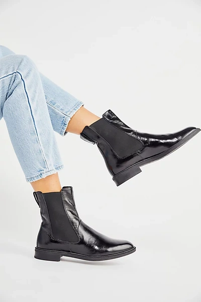 Vagabond Shoemakers Vagabond Frances Chelsea Boots In Black Patent |  ModeSens