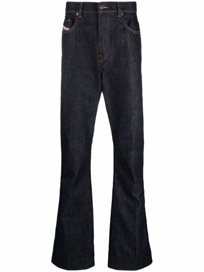 Shop Diesel D-jefferr Bootcut Jeans In Blau