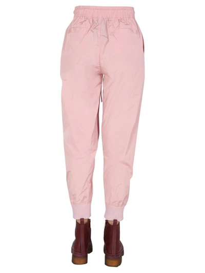 Shop Red Valentino Taffeta Jogging Pants In Pink