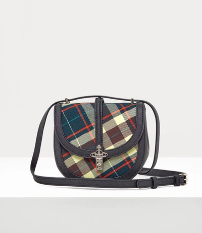 Vivienne Westwood Dolce Mini Saddle Bag Tartan In Multicoloured Tartan ModeSens