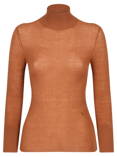 Shop Nanushka Harri Sweater In Brown