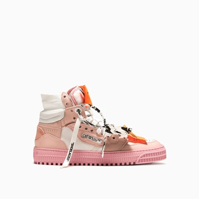 Shop Off-white 3. 0 Off Court Leather Sneakers Owia112f21lea001 In 0130