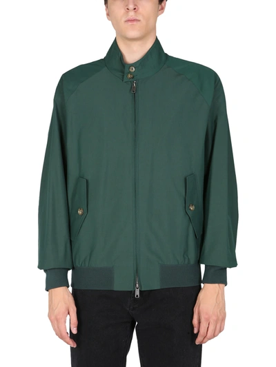 Shop Baracuta G9 Harrington Jacket In Verde