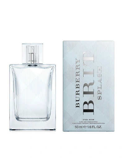 Shop Burberry Brit Splash /  Edt Spray 1.6 oz (50 Ml) (m) In N/a