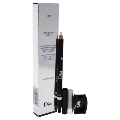 Shop Dior Show Khol Pencil Waterproof With Sharpener - # 009 White Khol By Christian  For Women - 2 Pc