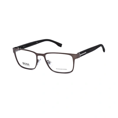 Shop Hugo Boss Mens Black Round Eyeglass Frames 986 05mo 00 55