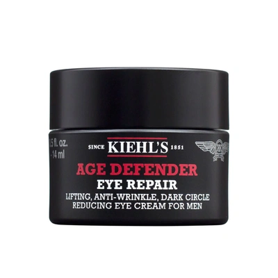 Shop Kiehl's Since 1851 Age Defender Dark Circle Eye Repair Cream For Men 0.5oz In Beige