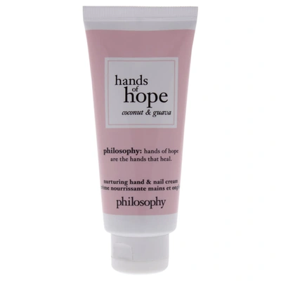 Shop Philosophy Hands Of Hope Coconut And Guava Hand Cream By  For Unisex - 1 oz Cream In Beige