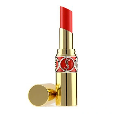 Shop Saint Laurent Ysl / Rouge Volupte Shine Oil-in-stick Lipstick No.46 Orange Perfecto 0.15 oz