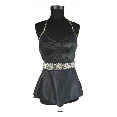 Pre-owned Just Cavalli Corset In Black