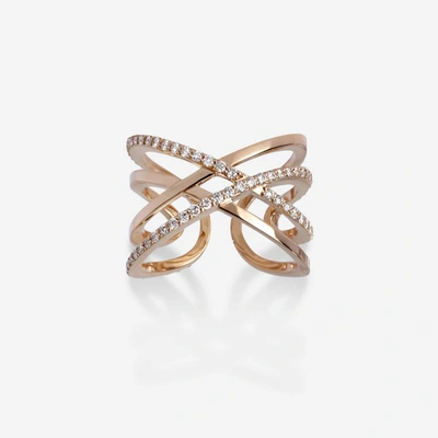 Shop Gold & Roses 360º Mix Ring In Gold