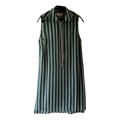 Pre-owned Chloé Stora Mid-length Dress In Green
