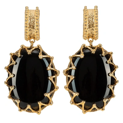 Shop Christie Nicolaides Lola Earrings Black