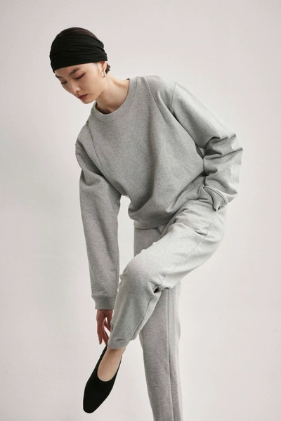Shop Viktoria Chan Mave Sweatpants In Grey