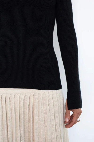 Shop Eleven Six Elle Sweater In Black