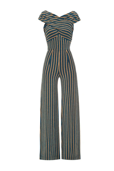 Shop Dafna May Jumpsuit In Multi Color